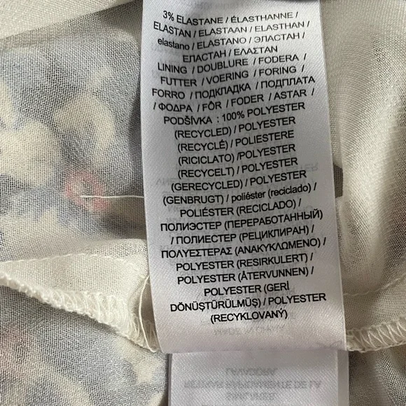 Lauren Ralph Lauren Floral Belted Crepe Dress NWT Size 4 - Picture 10 of 11